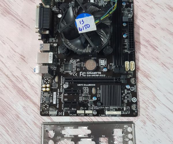 COMBO MAIN GA-H81M-DS2 Ver 3.0+ CPU I3 4150, SK 1150  
