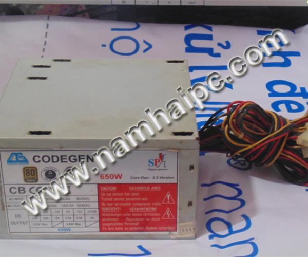 Nguồn Codegen 650W Fan 8cm     