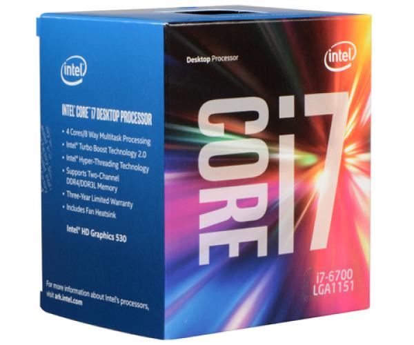 Intel Core i7-6700 (3.4Ghz Upto 4.0Ghz/ 8M Cache)     