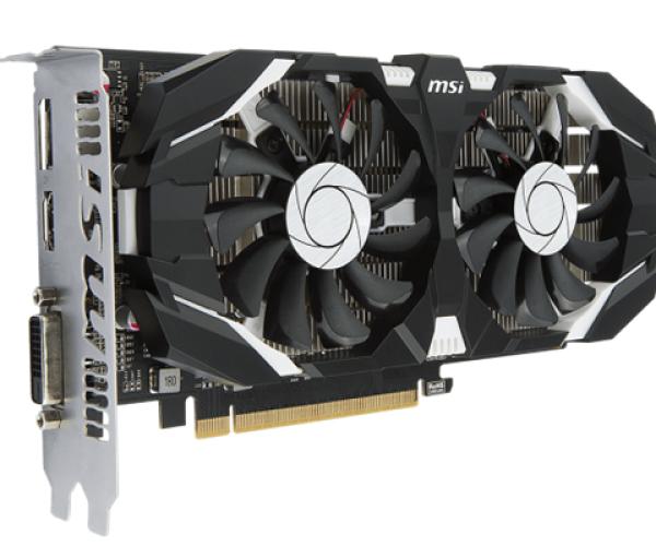 MSI GTX 1050 2GT OC  DDR5  128bit    