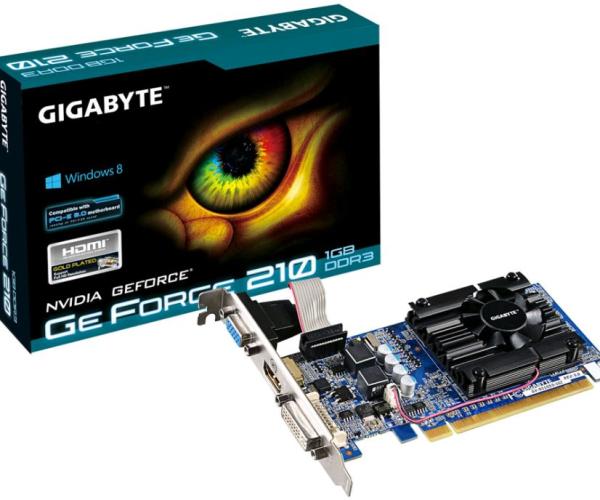 Giga N210 1G 64bit DDR3  (Bo l&ugrave;n,chuy&ecirc;n trị d&ograve;ng m&aacute;y bộ Sff, Case Mini)          
