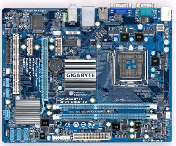Gigabyte G41 DDR3 Full On - Model: GA-G41MT-S2                  