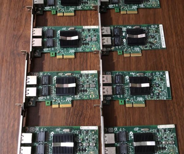Lan Intel Dual Port Gigabit  (2 cổng mạng 1 Gigabit)        