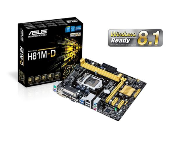 ASUS H81M-D sk 1150 bh 36 th&aacute;ng          