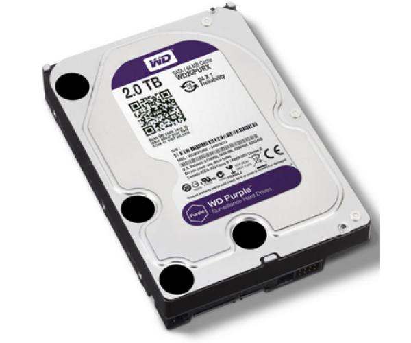 WESTERN PURPLE 2TB d&ograve;ng chuy&ecirc;n Camera            