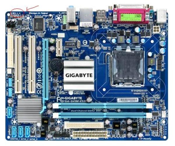 Main Gigabyte GA-G41M-ES2L, DDR2             