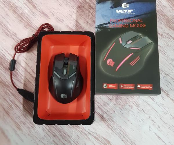 Chuột Venr gaming mouse Eagle M1, M&agrave;u đen