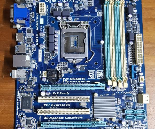 MAIN GIGABYTE GA-B75M-D3H/SOCKET 1155/DDR3 4 KHE      