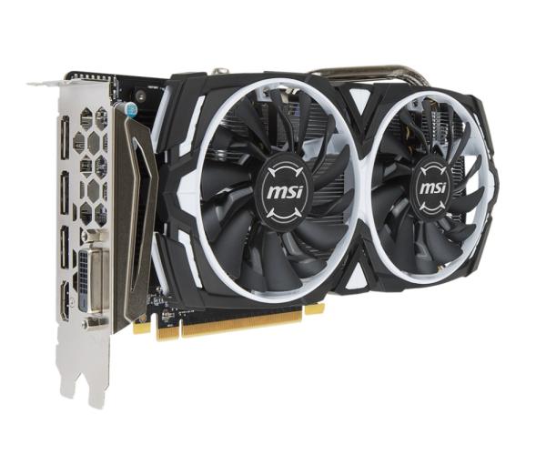MSI RX 470 ARMOR 8G OC ( chuy&ecirc;n Game) 2 Fan ,,,Chiến Game PUPG, Fifa4    