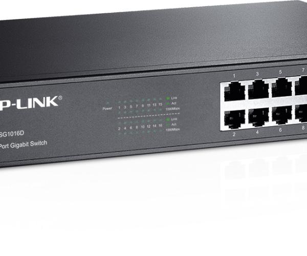 Switch TP-Link 16port 1Gigabit - TL-SG1016D     