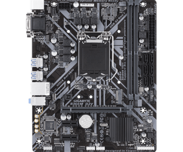 MAIN GIGABYTE B360M D2V      