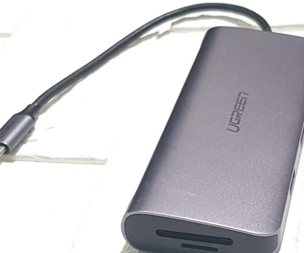 Hub USB Type-C8 Cổng HDMI/USB3.0/SD/TF/GIGABIT/VGA    