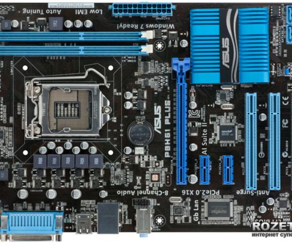 Main ASUS H61   - Model: H61M-Plus                    