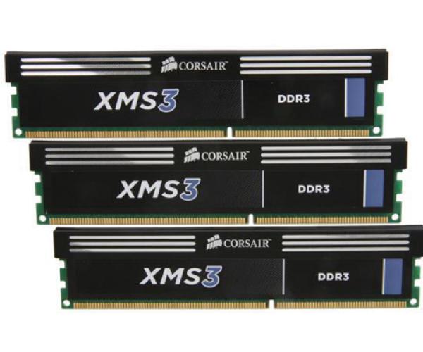 Corsair XMS3 8G-1600 tải nhiệt                    