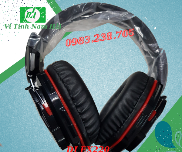 Tai nghe EXAVP Cao Cấp Gaming DJ EX220 Led 