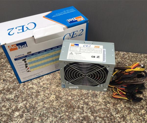 AcBel CE2 350W Fan 12cm c&ocirc;ng suất thực - BH 36 th&aacute;ng          