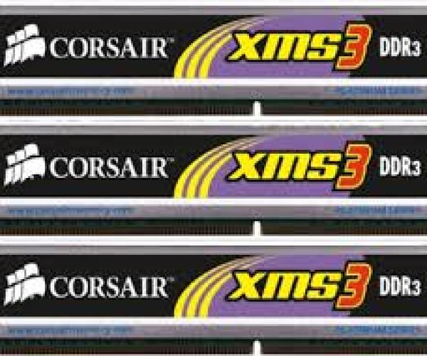 Corsair XMS3 2G bus 1333 tải nhiệt                        