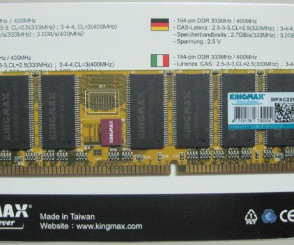 Kingmax 512M/ 400                      