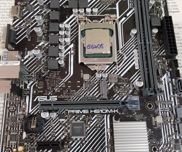 Combo Main Prime H510M-K, F- G6405, LGA 1200, DDR4  