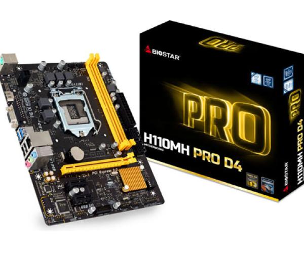 BIOSTAR H110MH PRO D4 h&agrave;ng ch&iacute;nh h&atilde;ng BH 36 th&aacute;ng          
