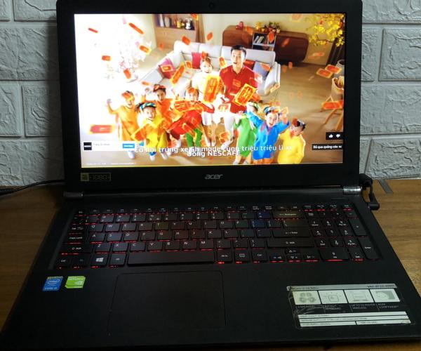 LAPTOP ACER ASPIRE VN7-571G (I5-5200U/8G/500GB/15.6 INCH)    