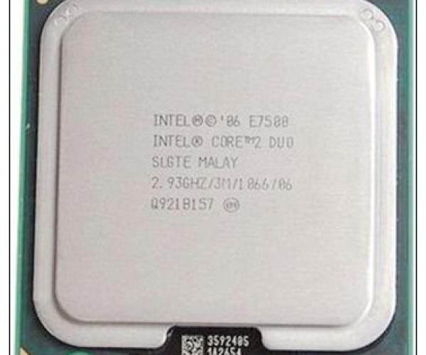Core 2 Dual E7500 ( 2.93Ghz/ 3M Cache/ 1066)                                      
