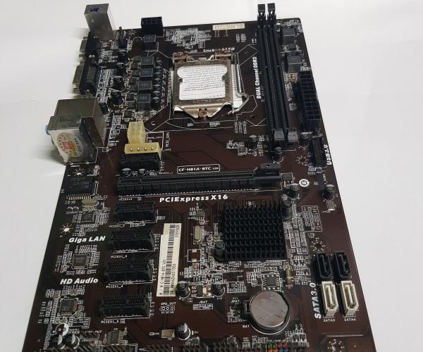 MAINBOARD COLORFUL CF-H81A-BTC V20 (SK1150/DDR3)    