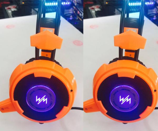 Tai nghe WingMing WM-8900L - d&ograve;ng gaming c&oacute; LED (BH 11/2018)          