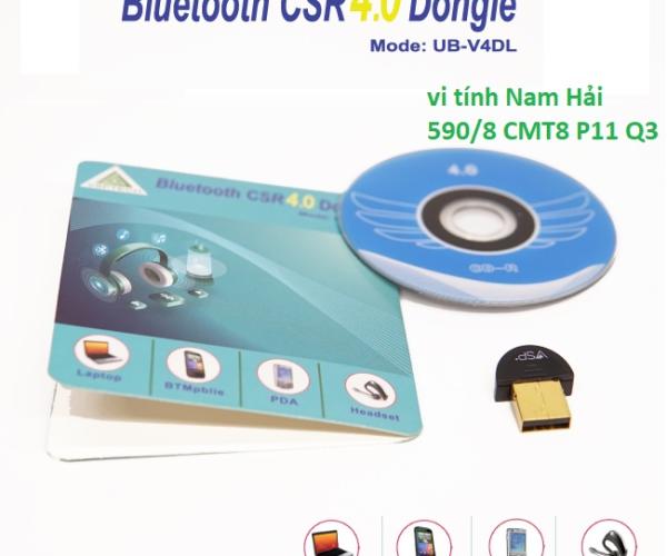 USB Bluetooth 4.0 Csr4.0 Dongle UB-V4DL, M&agrave;u đen
