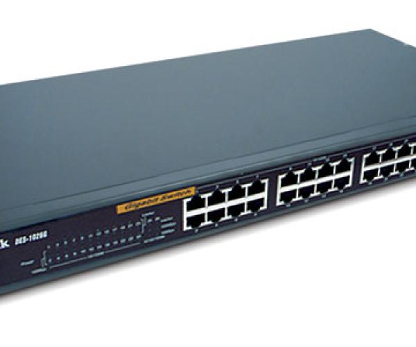 Switch D-link DES-1026G 24port + 2port 1Gbit          